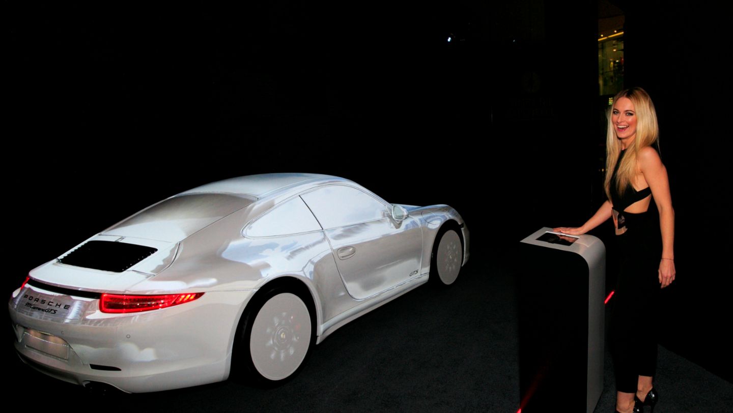 911 Carrera GTS, The Sound of Porsche, Pop-Up-Store, London, 2014, Porsche AG